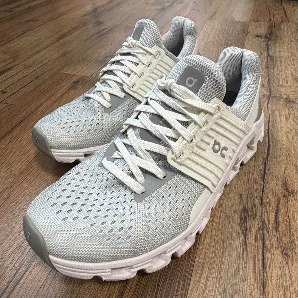 On Cloudswift Womens Running Shoes Glacier White 41.99577 Size 6.5